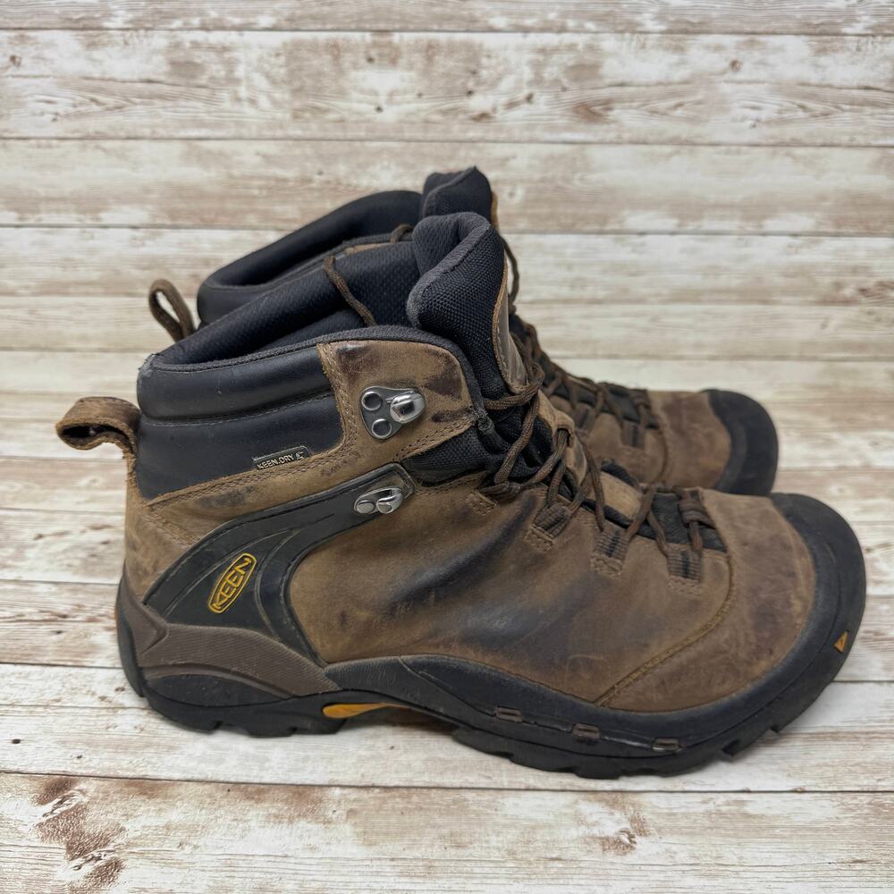 Keen Ketchum Mid Brown Leather Waterproof Outdoor Hiking Boots